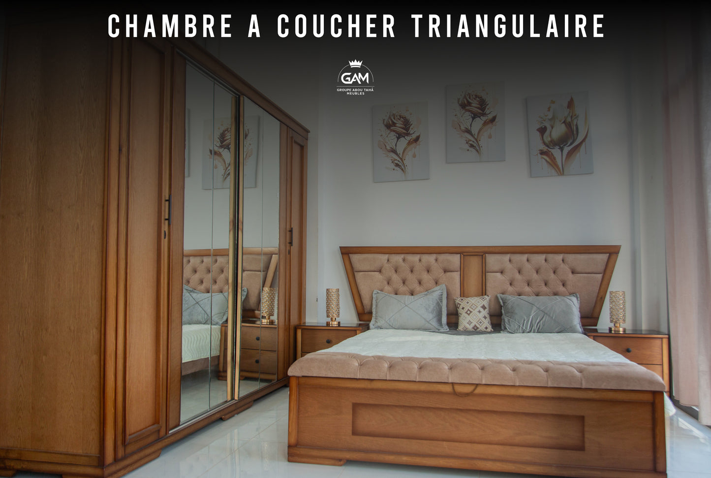 CHAMBRE TRIANGLE 6P