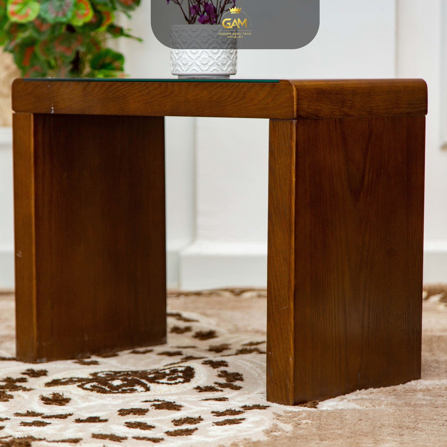 TABLE JIGONE 3 PIÈCES HÊTRE CARRÉ