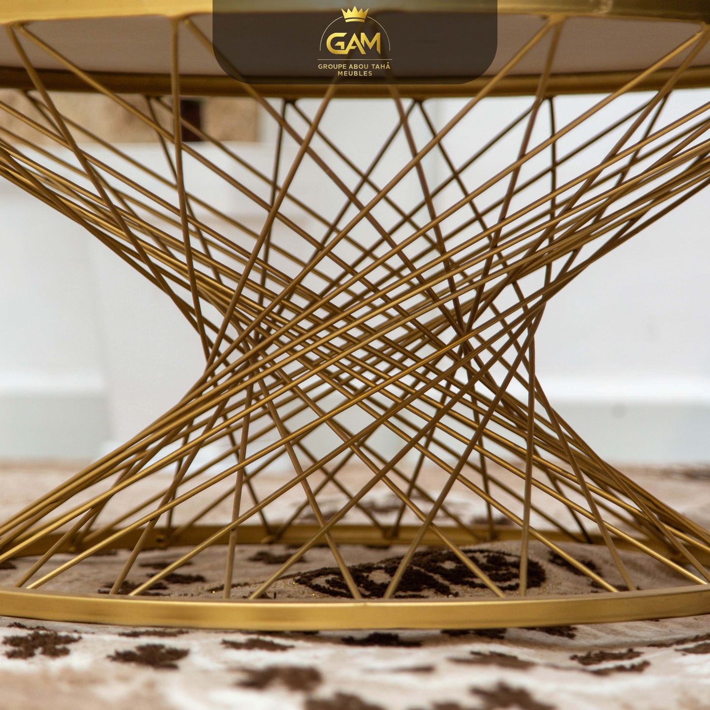 TABLE BASSE 1 PIÈCE MÉTAL CHEBKA