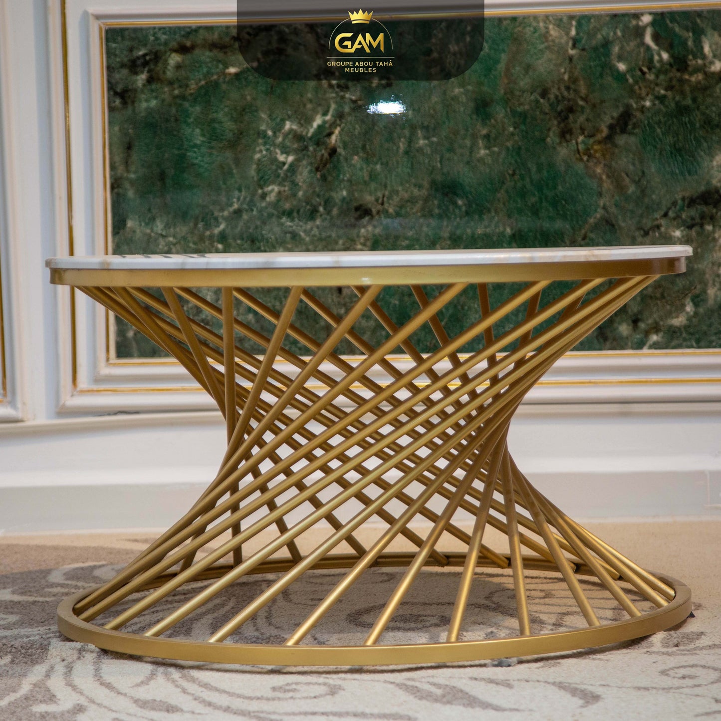 TABLE BASSE 1 PIÈCE MÉTAL RYACHA