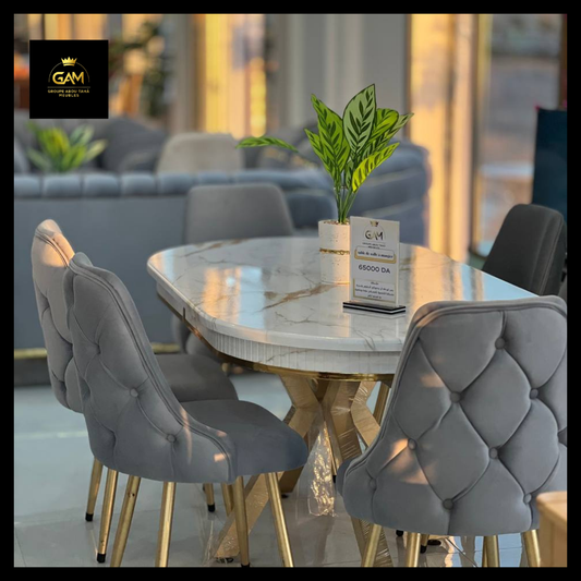 Table à manger soltana 6 chaises -local