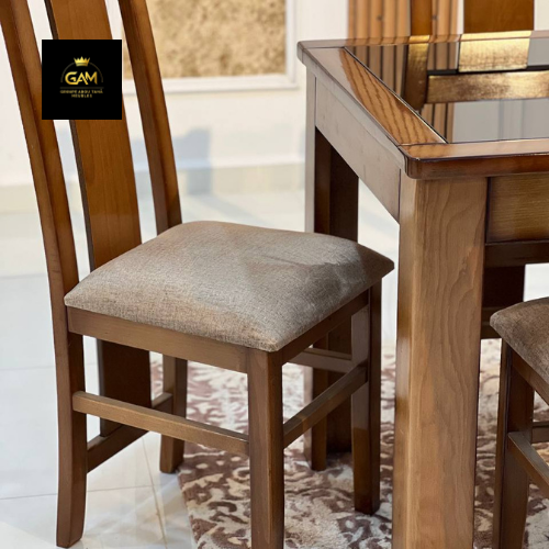 TABLE À MANGER 6 CHAISES CARRÉ HÊTRE 7