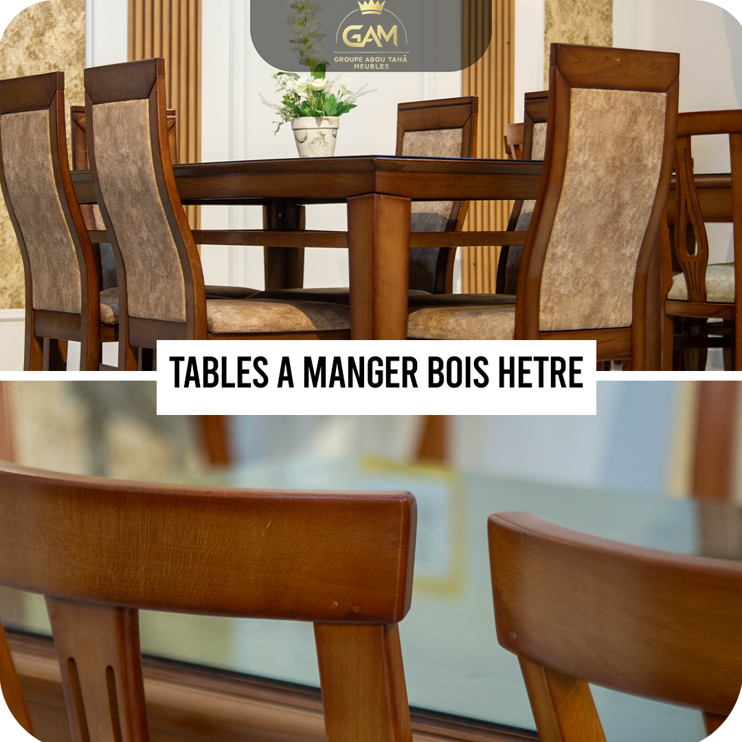 TABLES A MANGER  BOIS  HETRE