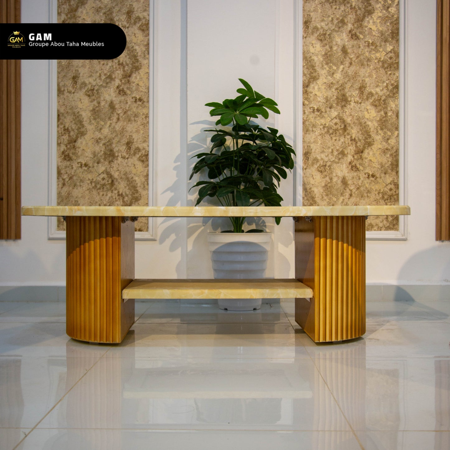 TABLE BASSE 1 PIÈCE MDF 100% CARRÉ