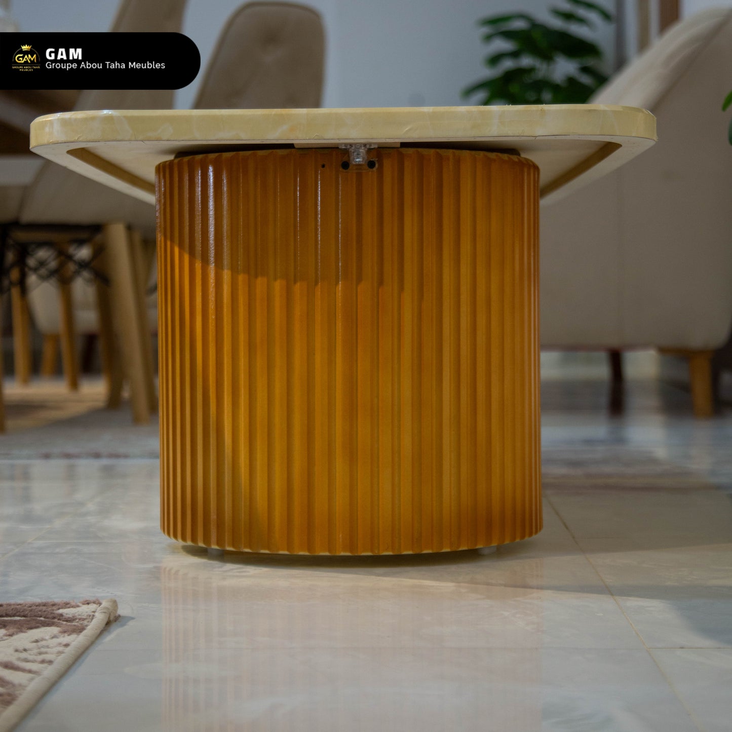 TABLE BASSE 1 PIÈCE MDF 100% CARRÉ