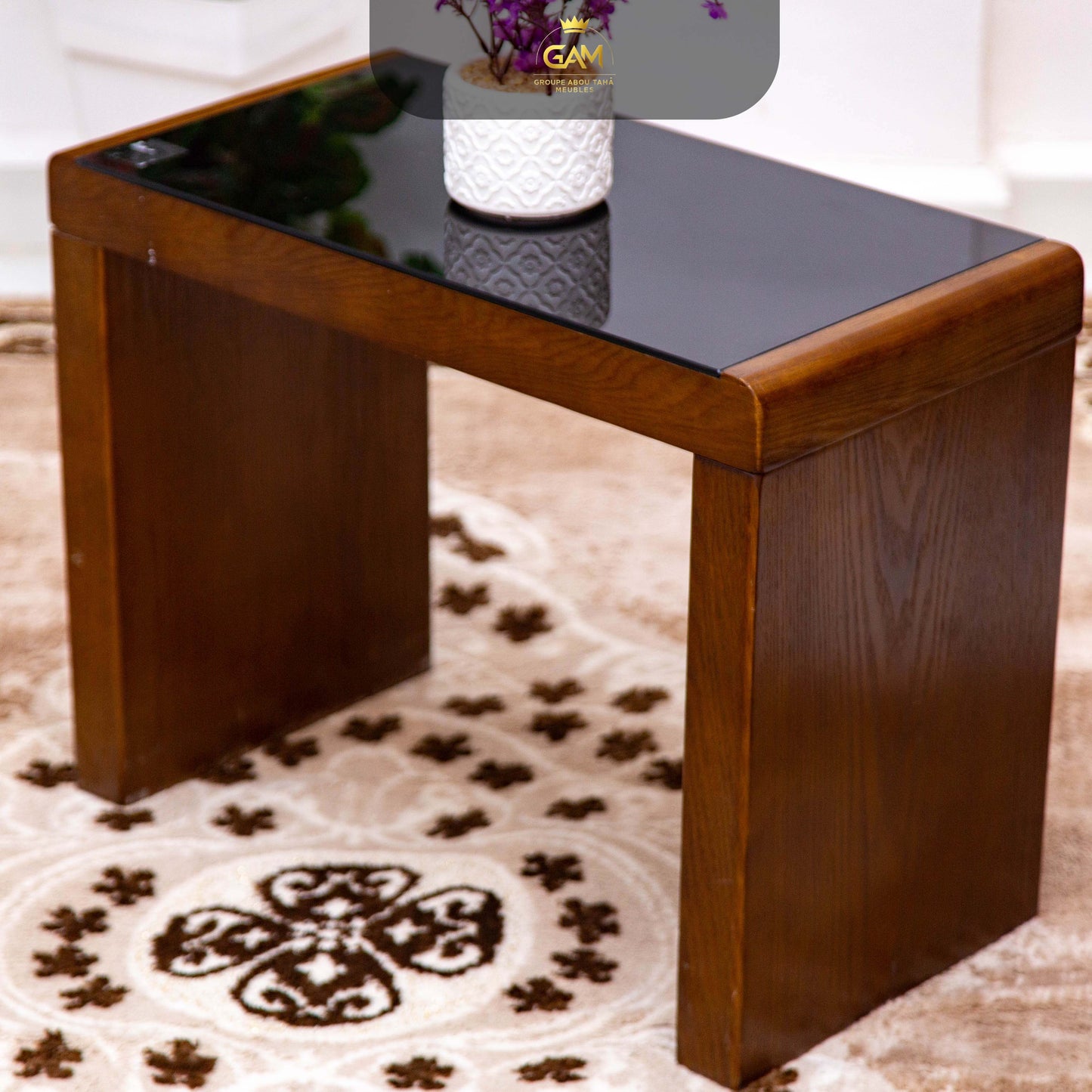 TABLE JIGONE 3 PIÈCES HÊTRE CARRÉ