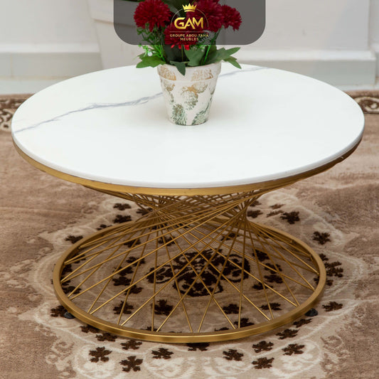 TABLE BASSE 1 PIÈCE MÉTAL CHEBKA