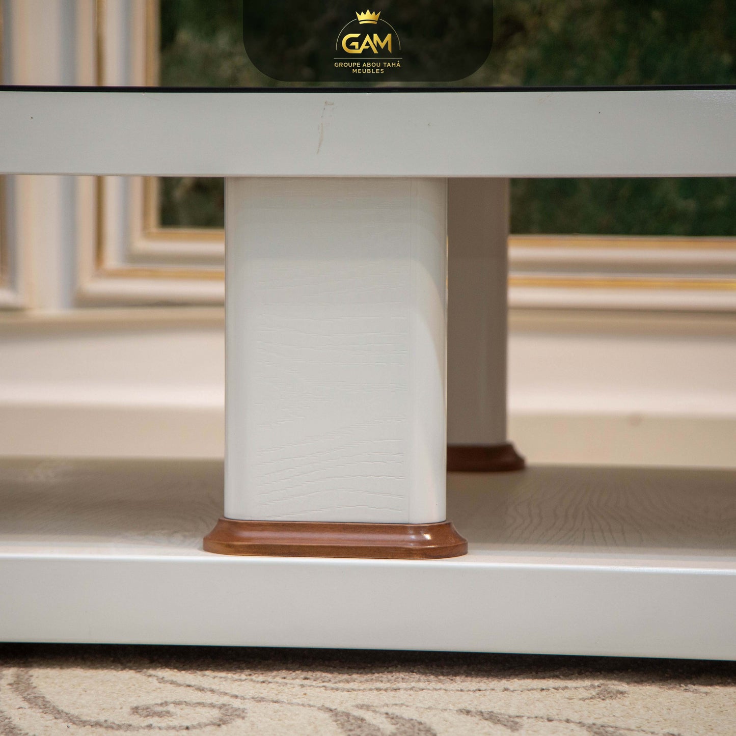 TABLE BASSE 1 PIÈCE HÊTRE 2 ÉTAGES