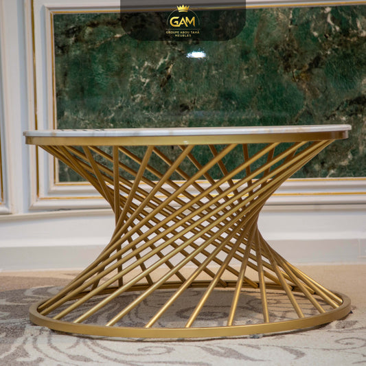 TABLE BASSE 1 PIÈCE MÉTAL RYACHA