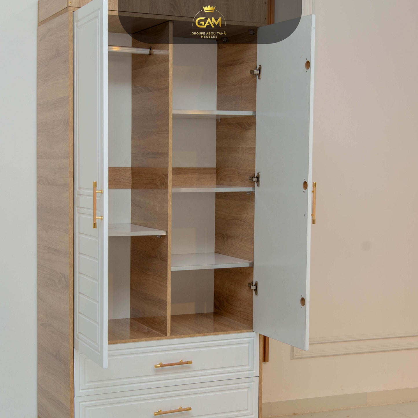 ARMOIRE 2 PORTES LOULOUA