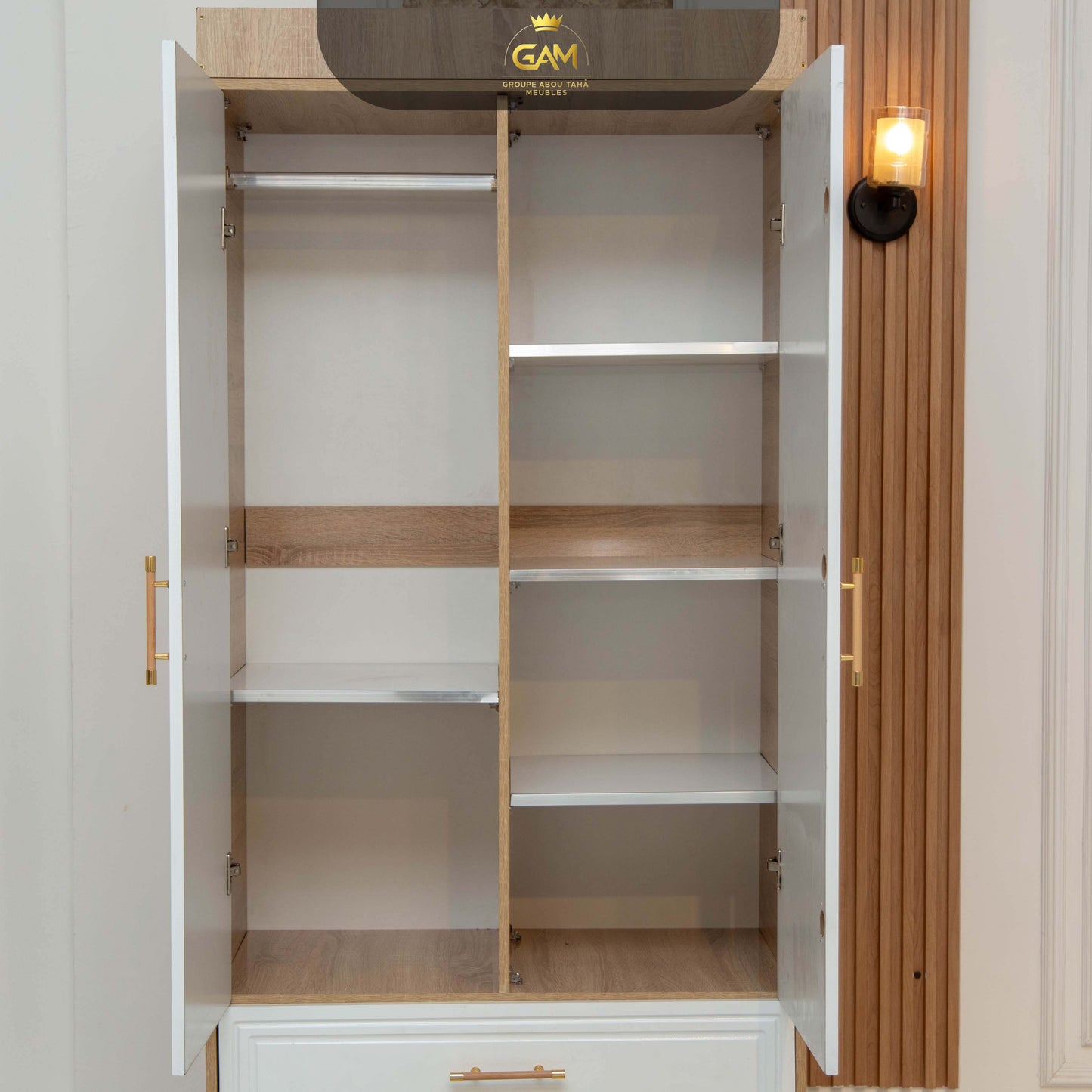 ARMOIRE 2 PORTES LOULOUA