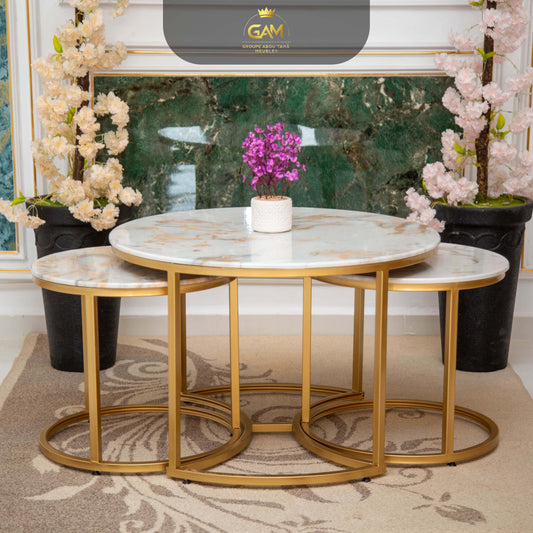 TABLE BASSE 3 PIÈCES HILAL