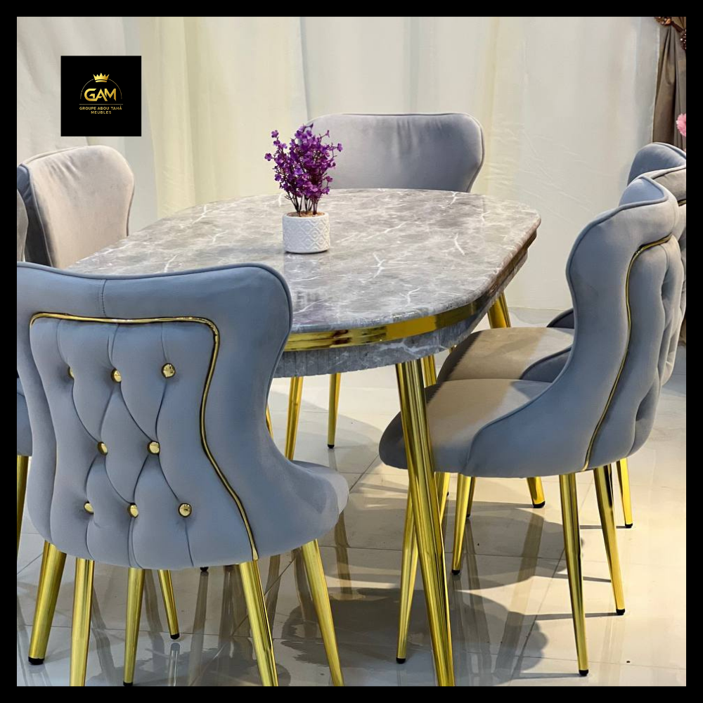 Table à manger 6 chaises -Importé