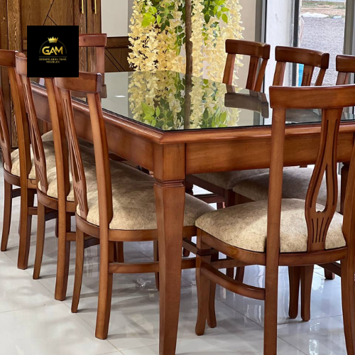 TABLE À MANGER 8 CHAISES HÊTRE